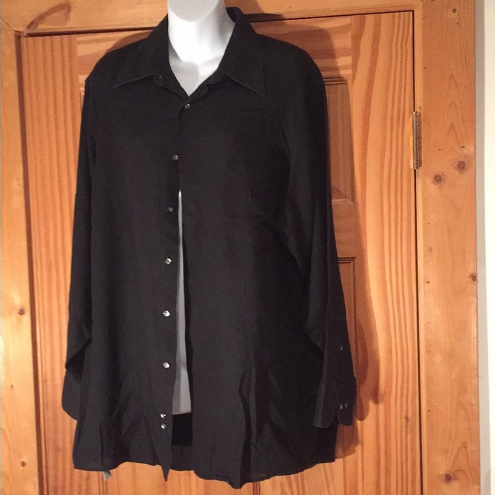 L Geoffrey Beene mens shirt